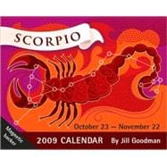 Scorpio; 2009 Mini Day-to-Day Calendar