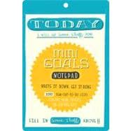 Mini Goals Notepad