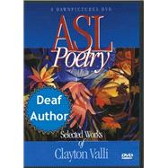 ASL POETRY:SELECTED   CLAYTON VALLI DVD