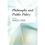 Philosophy and Public Policy