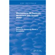 Mechanisms Of Pesticide Movement Into Ground Water: 0