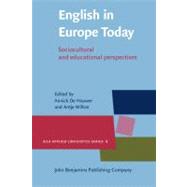 English in Europe Today