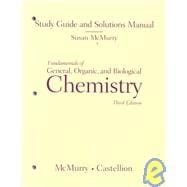 Fundamentals of General, Organic, and Biological Chemistry, Study Guide & Solutions Manual