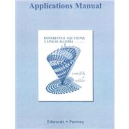 Applications Manual for Differential Equations and Linear Algebra