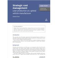 Case Study: Strategic Cost Management