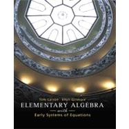 Elementary Algebra with Early Systems of Equations