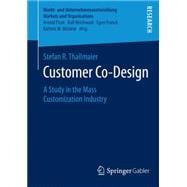Customer Co-design