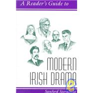 A Reader's Guide to Modern Irish Drama