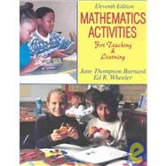 Mathematics Activities for Teaching and Learning