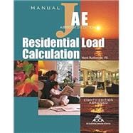 Residential Load Calculation Eighth Edition Abridged