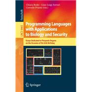Programming Languages With Applications to Biology and Security
