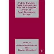Public Opinion, Party Competition, And the European Union in Post-communist Europe