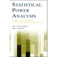 Statistical Power Analysis : A Simple and General Model for Traditional and Modern Hypothesis Tests