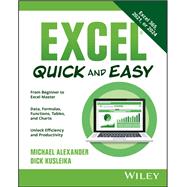 Excel Quick and Easy,9781394345267