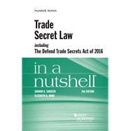 Trade Secret Law including the Defend Trade Secrets Act of 2016 in a Nutshell