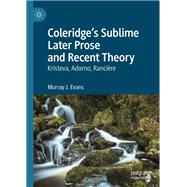 Coleridge’s Sublime Later Prose and Recent Theory