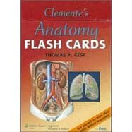 Clemente's Anatomy Flash Cards