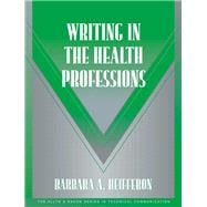 Writing in the Health Professions