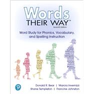 Pearson eText Access Code for Word Study for Phonics, Spelling, and Vocabulary Instruction