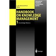 Handbook of Knowledge Management