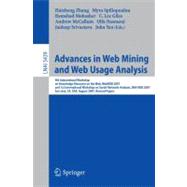 Advances in Web Mining and Web Usage Analysis