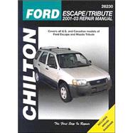 Chilton's Ford Escape & Mazda Tribute 2001-03 Repair Manual
