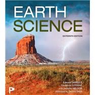 Earth Science, 16th edition (Pearson+),9780135335277
