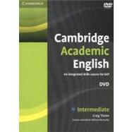 Cambridge Academic English B1+ Intermediate DVD: An Integrated Skills Course for EAP