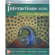 Interactions Access Listening/Speaking Standalone Student e-Course Code Silver Edition