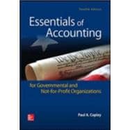 Ebook: Essentials of Accounting for Governmental and Not-for-Profit Organizations