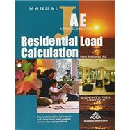 Residential Load Calculation Manual J, Abridged Edition