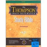Thompson Chain-Reference Bible : Burgundy Indexed