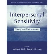 Interpersonal Sensitivity: Theory and Measurement