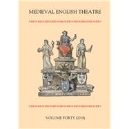 Medieval English Theatre