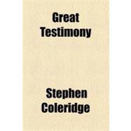 Great Testimony