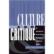 Culture and Critique