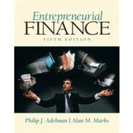 Entrepreneurial Finance