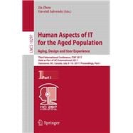 Human Aspects of It for the Aged Population. Aging, Design and User Experience