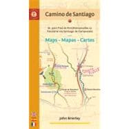 Camino de Santiago Maps / Mapas / Cartes : St. Jean Pied de Port/Roncesvalles to Finisterre via Santiago de Compostela