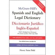 McGraw-Hill's Spanish and English Legal Dictionary Doccionario Juridico Ingles-Espanol
