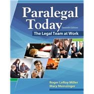 Paralegal Today: The Essentials, Loose-Leaf Version, 7th