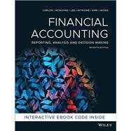Financial Accounting: Reporting, Analysis and Decision Making