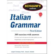 Schaum's Outline of Italian Grammar, Third Edition