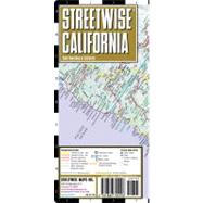 Streetwise California: State Road Map of California