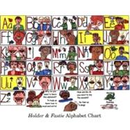 Holder and Fastie Alphabet Chart 25-Pack, Contains 25 8-1/2 x 11 Cards