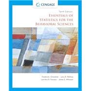 Essentials of Statistics for the Behavioral Sciences,9780357365298