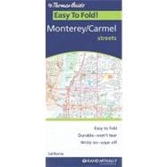 The Thomas Guide Easy To Fold! Monterey/Carmel, California Streets