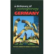 Dictionary of Contemporary Germany