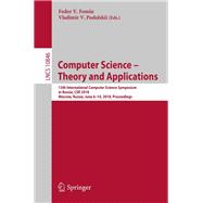 Computer Science – Theory and Applications