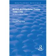 British Architectural Theory 1540-1750
